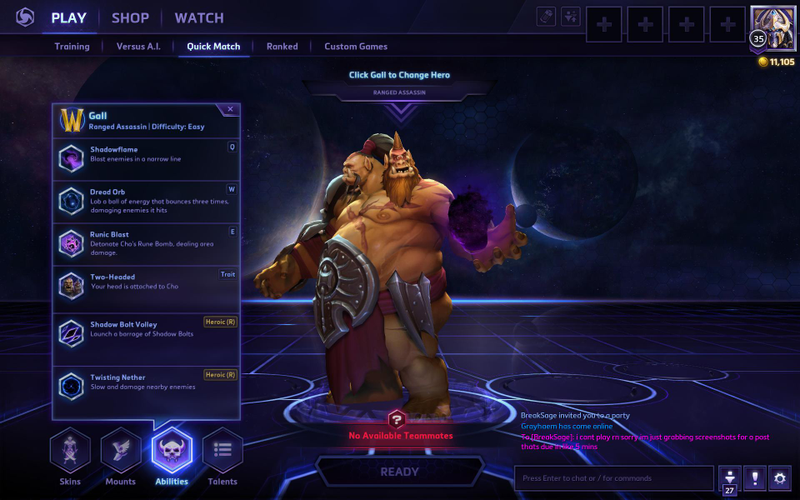Illustration for article titled Heroes Of The Storm's New Two-Player Hero Is Whacky, Clumsy Fun